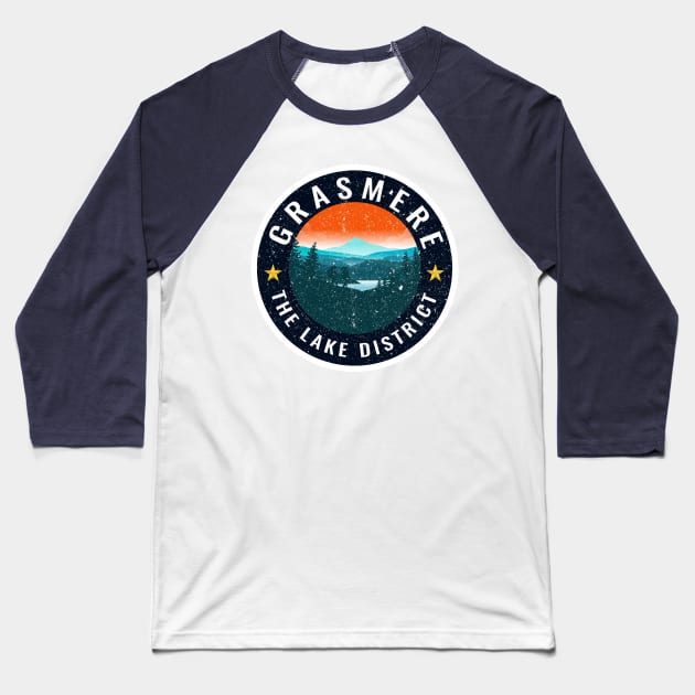 Grasmere - The Lake District, Cumbria Baseball T-Shirt by CumbriaGuru